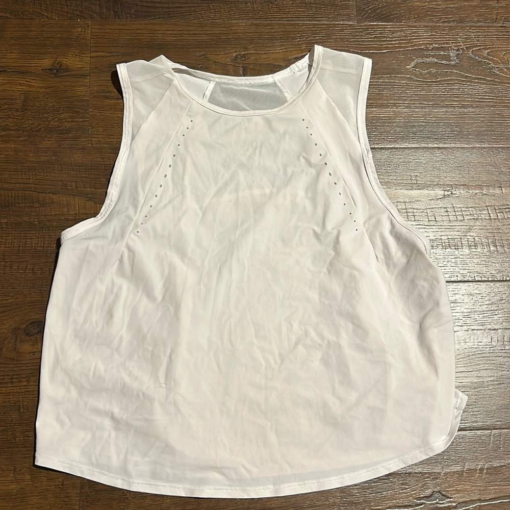 Lululemon white tank top